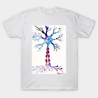 Neuron With Myelin Sheath T-Shirt